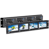 Feelworld Seetec Q41 Quad 4.5 inch 2RU Rackmount Monitor - image 3 of 5