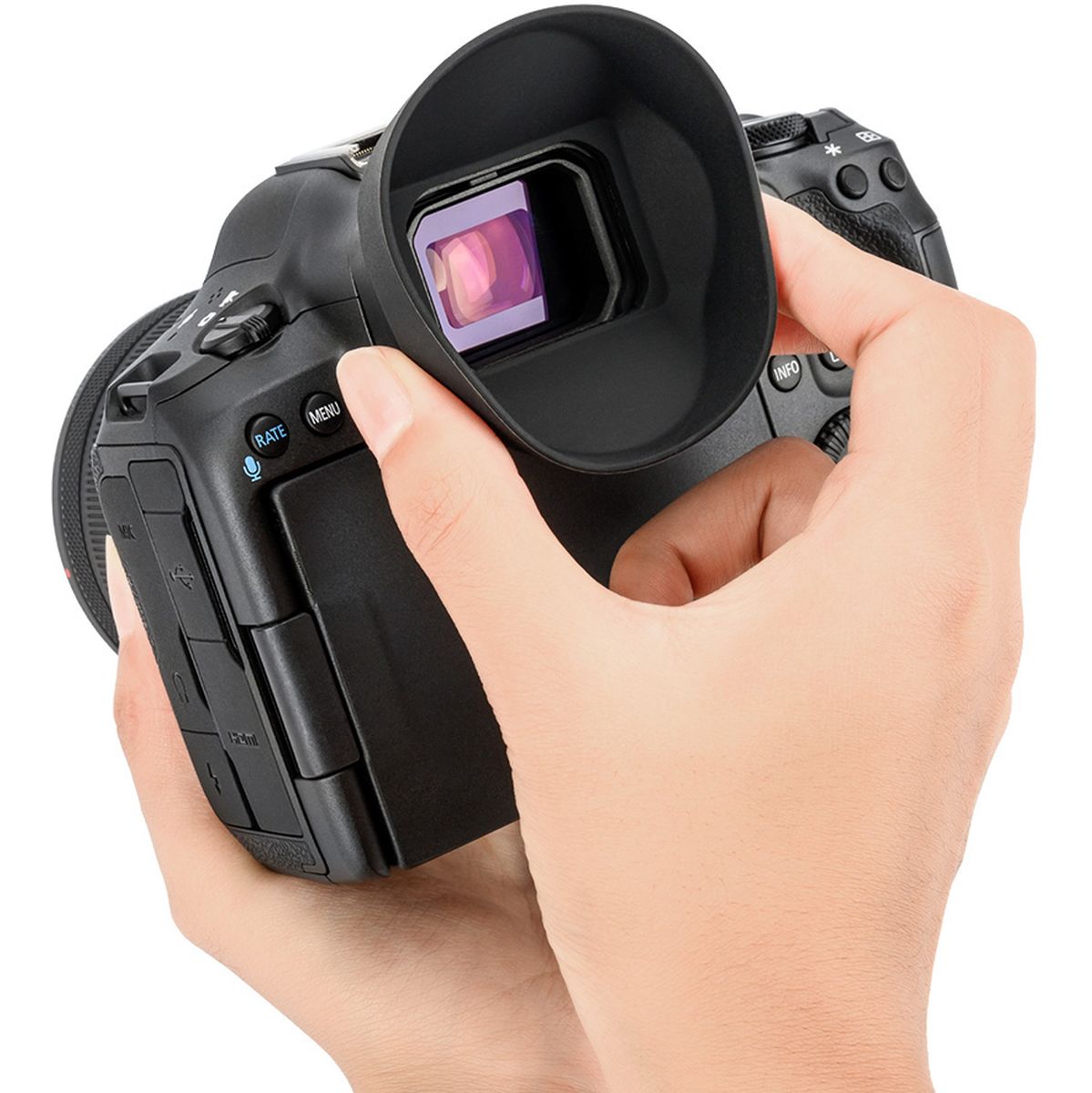JJC EC R5IIC Camera Eyecup For Canon EOS R5 MkII - image 2 of 5