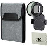 JJC MFS CPLK Magnetic Mobile Filter Adapter System Kit