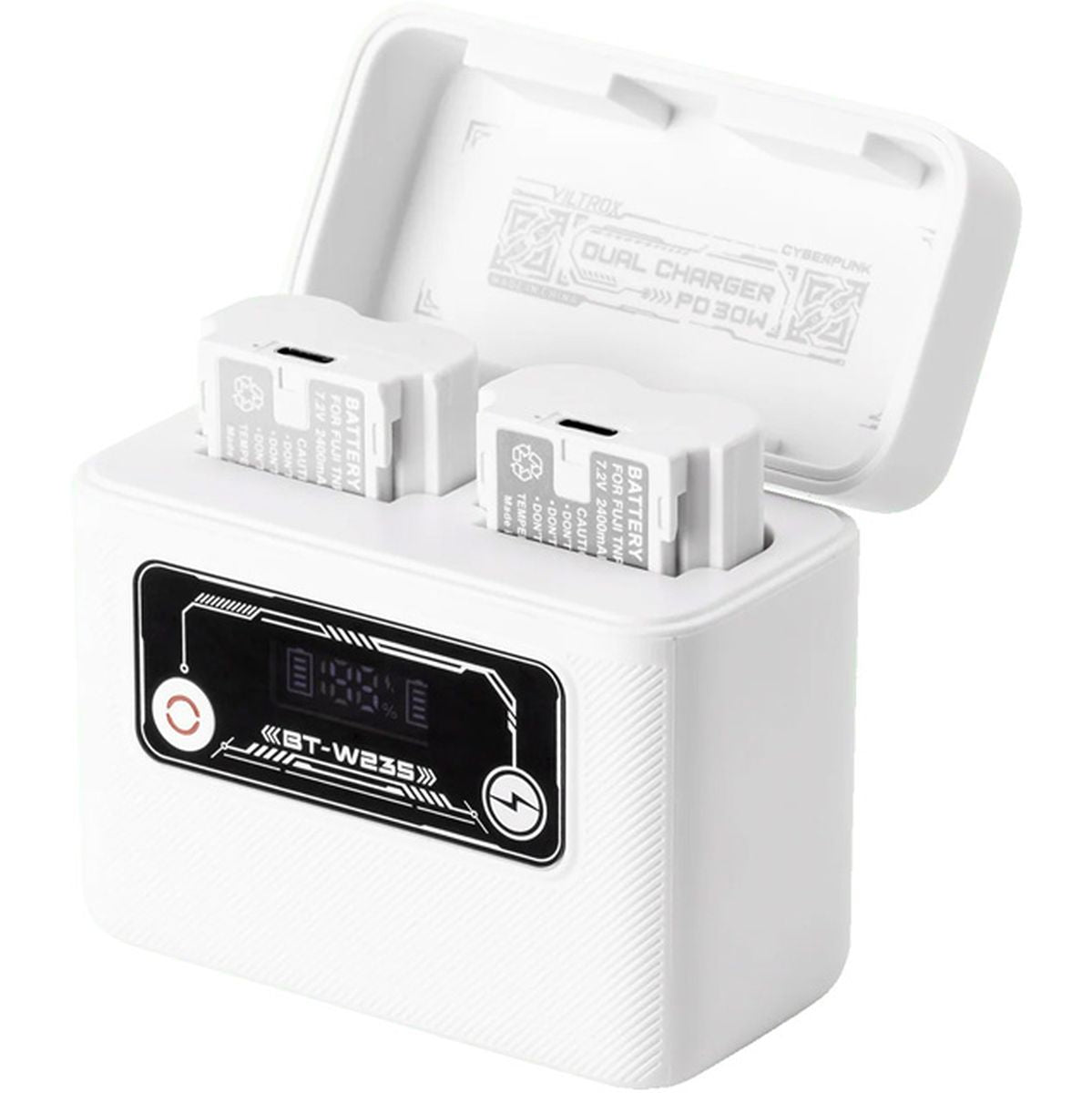 Viltrox Camera Battery Charging Case Power Bank For Fuji NP W235 - image 2 of 3