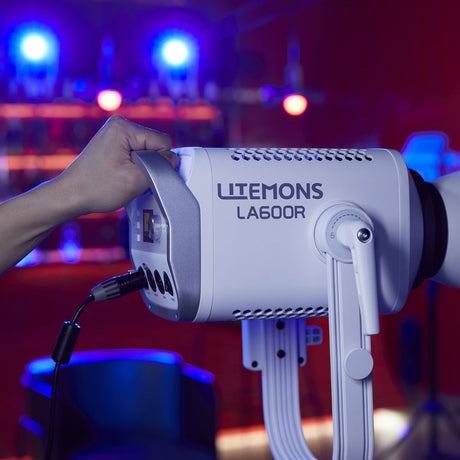Godox Litemons LA600BI Bi Colour LED Video Light w/ Carry Bag (White) - image 3 of 5