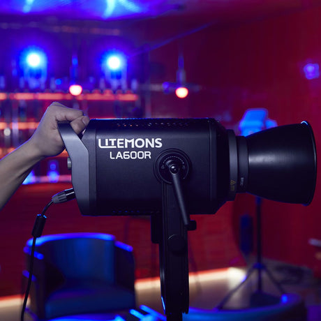 Godox Litemons LA600BI Bi Colour LED Video Light w/ Carry Bag (Black) - image 2 of 5