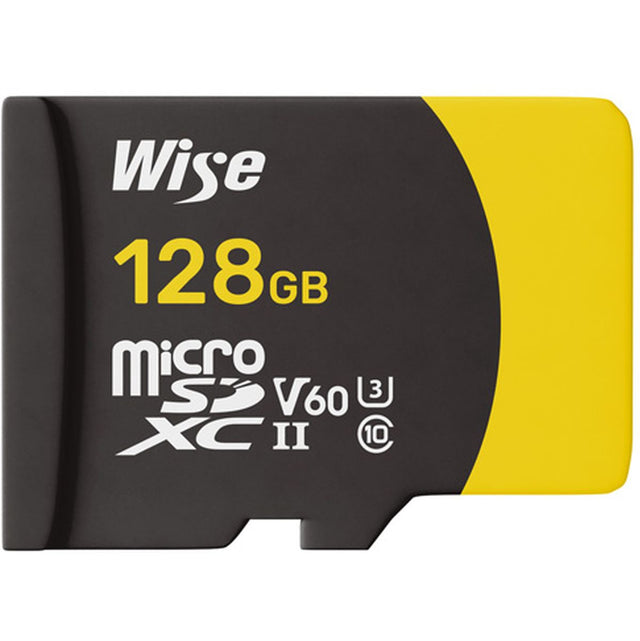Wise 128GB MicroSDXC UHS II V60 Memory Card