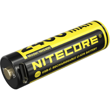 Nitecore NH2400 USB C Rechargeable 1.5V Li ION AA Battery - image 2 of 2