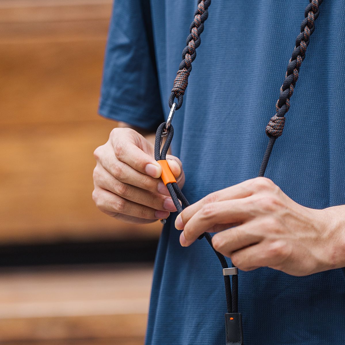 PGYTECH Linkgo Phone Photography Strap (Braided Stellar Black) - image 4 of 5