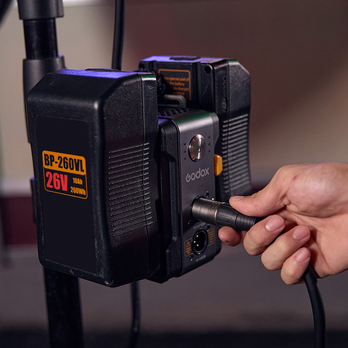 Godox LA150R Black Litemons RGB LED Video Light (Black) - image 2 of 5