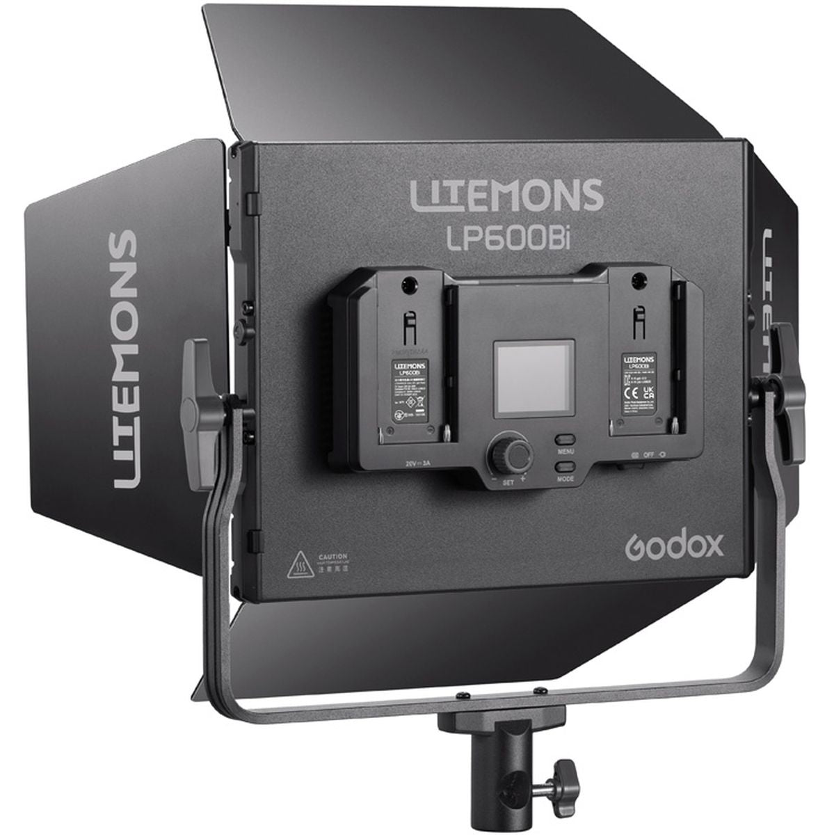 Godox LP600BI K2 Black Litemons Bi Colour LED Light Panel 2 Light Kit - image 3 of 5
