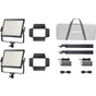 Godox LP1200BI K2 Black Litemons Bi Colour LED Light Panel 2 Light Kit
