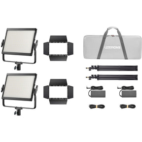 Godox LP1200R K2 Black Litemons RGB LED Light Panel 2 Light Kit
