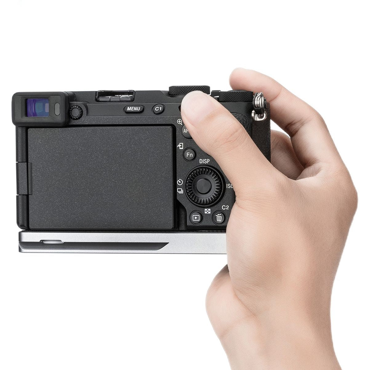 JJC HG A7CII Silver Camera Hand Grip - image 3 of 5