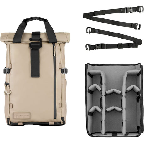 WANDRD PRVKE 31l Yuma Tan Pro Photography Bundle V4