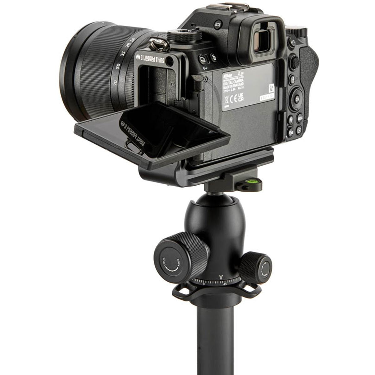 3 Legged Thing Zadie QD 107mm Arca QD L Bracket Dark/Matt Black For Nikon Z6 III