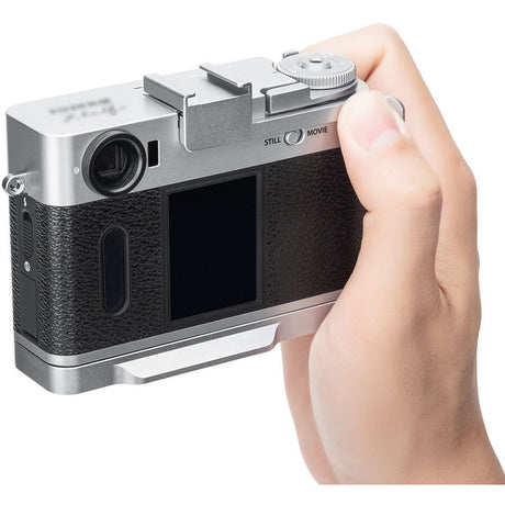 JJC HG Xhalf Silver Camera Hand Grip Fuji X Half - image 5 of 5