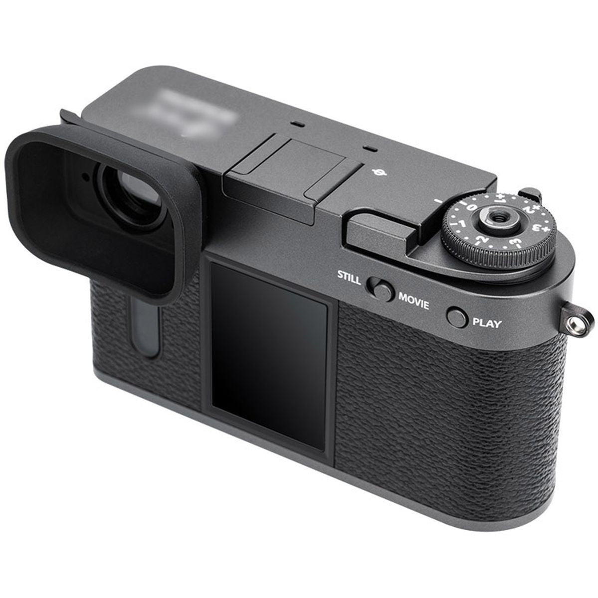 JJC EF Xhalf Black Camera Eyecup For Fuji X Half Camera - image 3 of 5