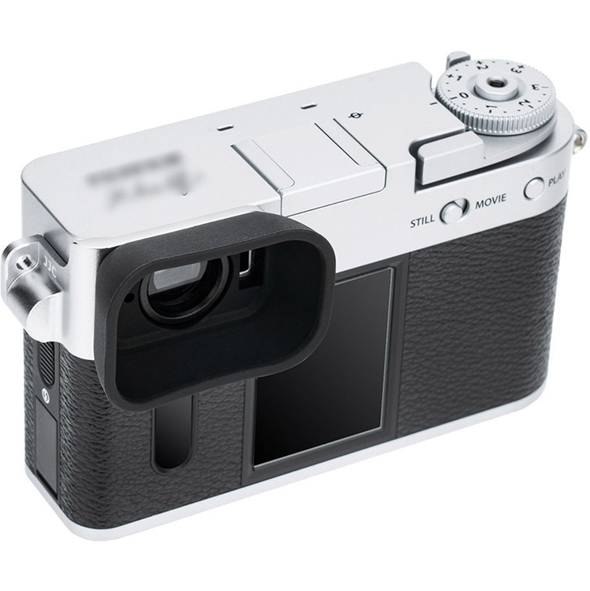 JJC EF Xhalf Silver Camera Eyecup For Fuji X Half Camera - image 5 of 5