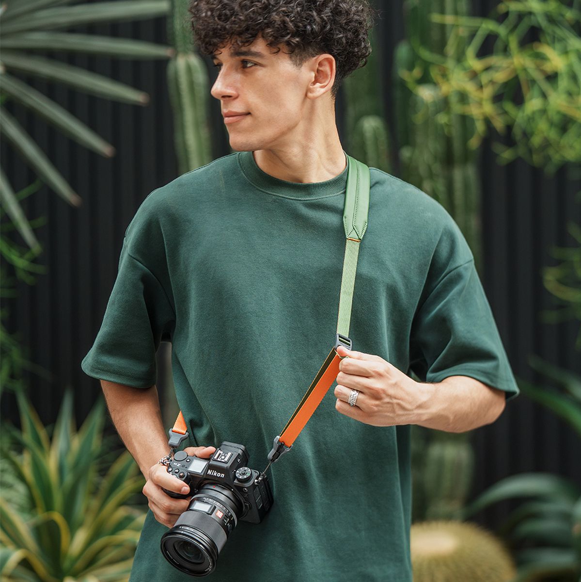 FALCAM Maglink Quick Magnetic Buckle Shoulder Strap Classic V2 (Green) - image 4 of 5