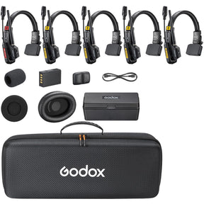 Godox Skytalk Air 5S Intercom System For 5 Person