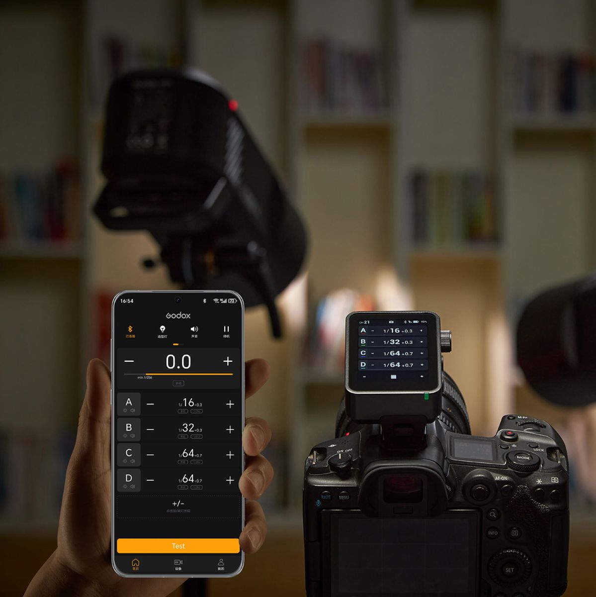Godox X3PRO N 2.4G Touch Screen TTL Trigger Transmitter For Nikon - image 5 of 5