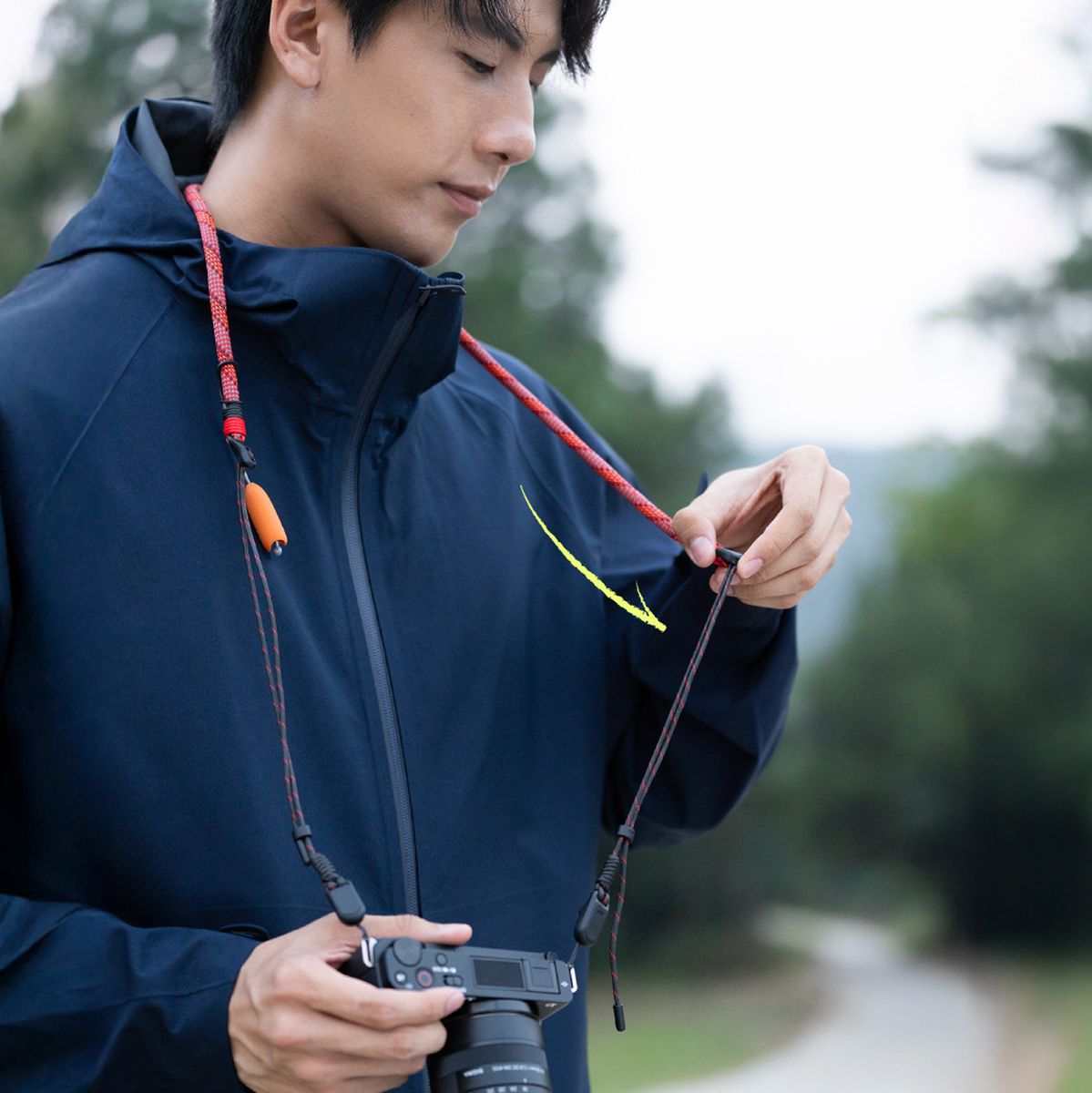 PGYTECH Camera Strap Slim (Outdoor Aurora Blue)
