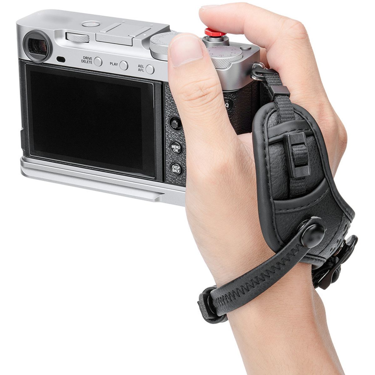 JJC Camera Hand Grip Silver For Fuji X E5