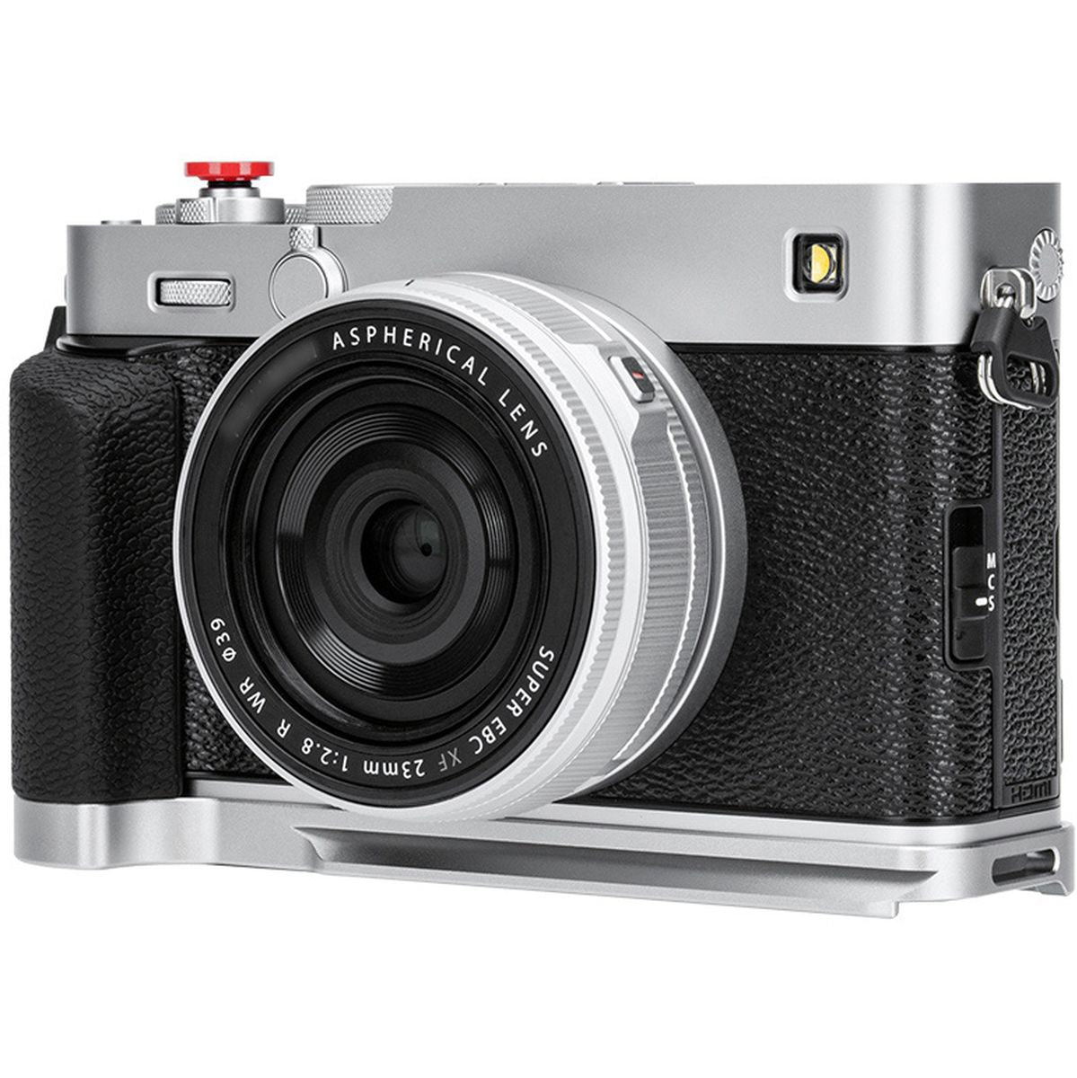 JJC Camera Hand Grip Silver For Fuji X E5