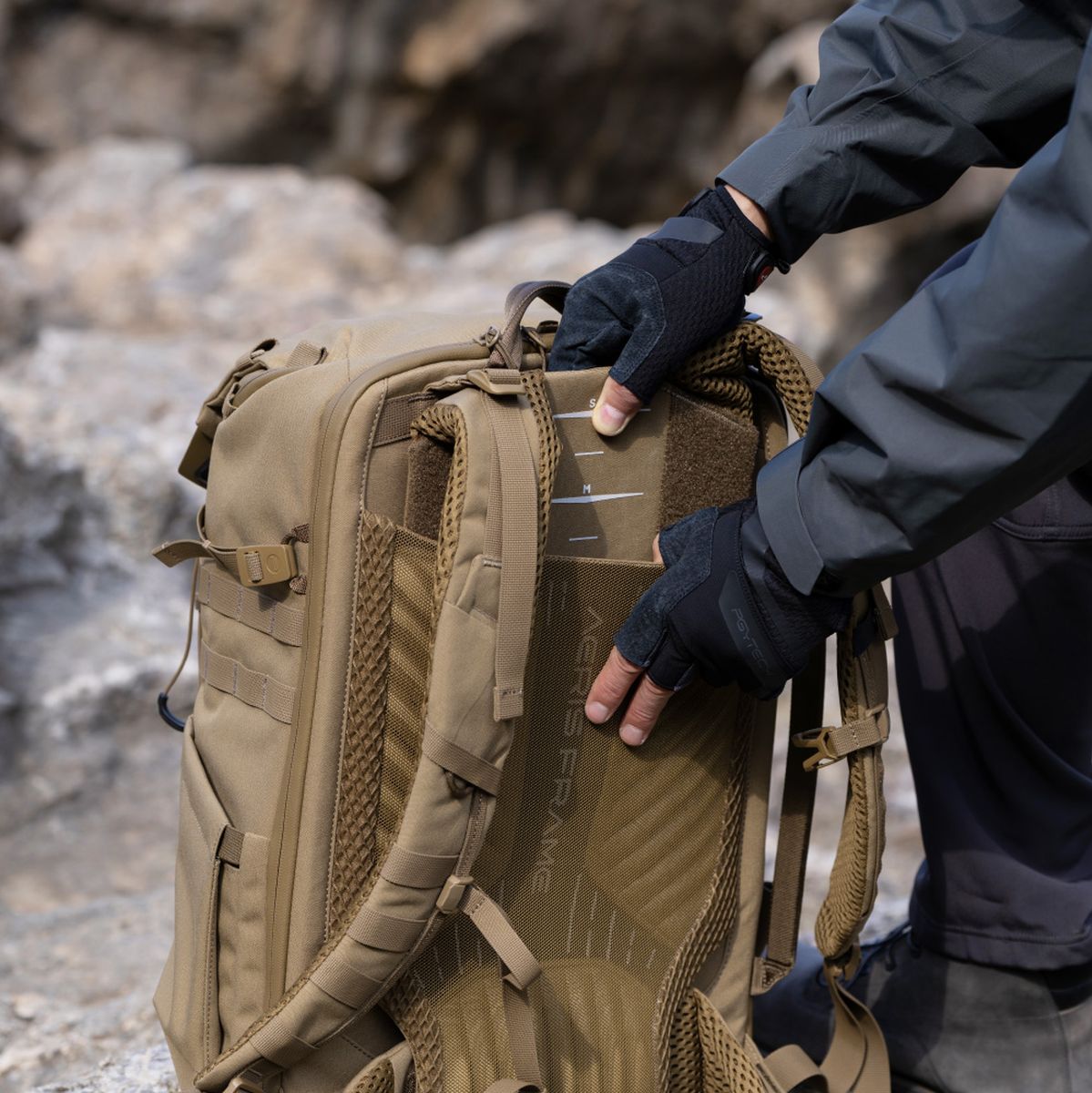 PGYTECH Onemo Tactical Backpack 35l (Coyote Brown)