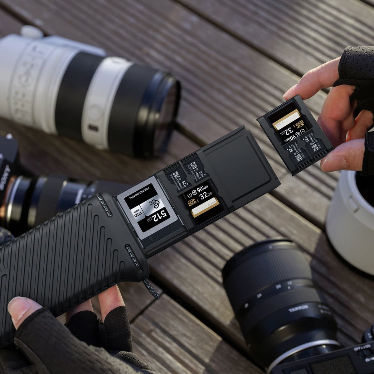 PGYTECH Createmate Memory Card Case