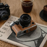 PGYTECH Leather Camera Case (For Fujifilm X100VI Clay Brown)