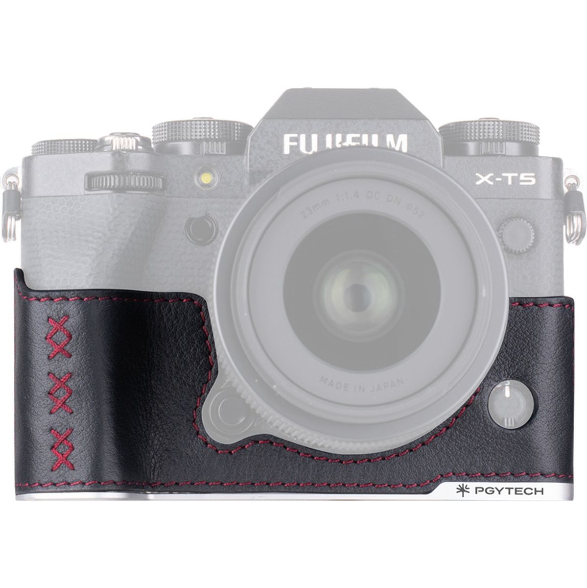 PGYTECH Leather Camera Case (For Fujifilm X T5 Midnight Black)