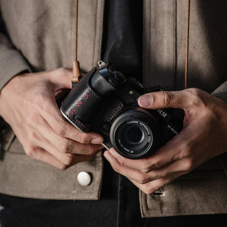 PGYTECH Leather Camera Case (For Fujifilm X S20 Midnight Black) - image 2 of 5