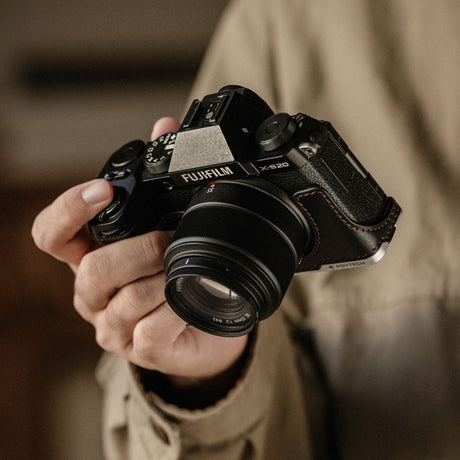 PGYTECH Leather Camera Case (For Fujifilm X S20 Midnight Black) - image 3 of 5