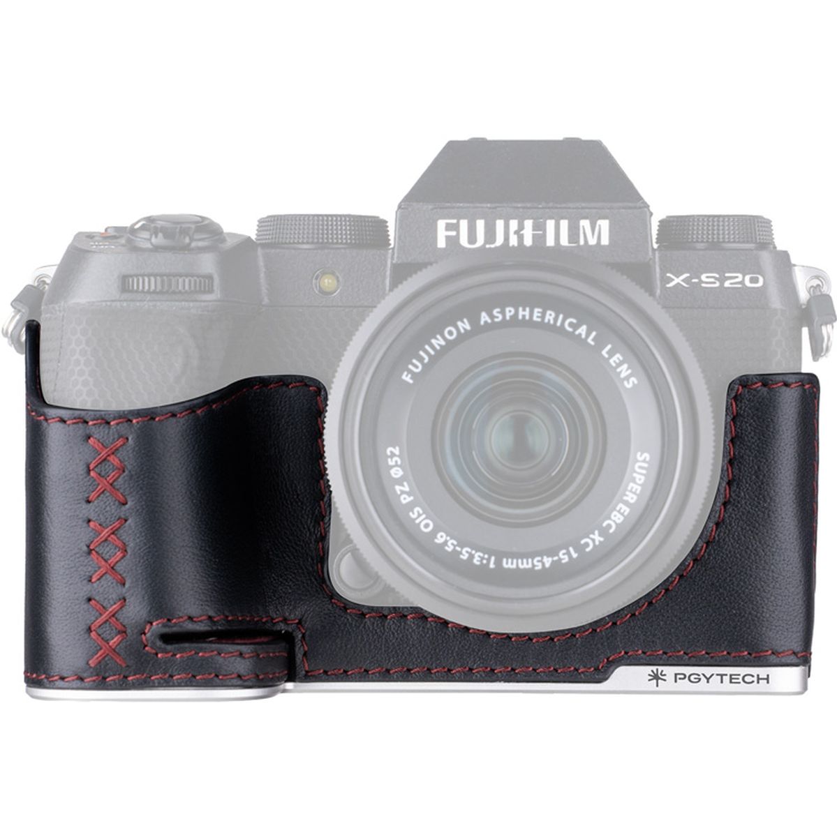 PGYTECH Leather Camera Case (For Fujifilm X S20 Midnight Black) - image 5 of 5