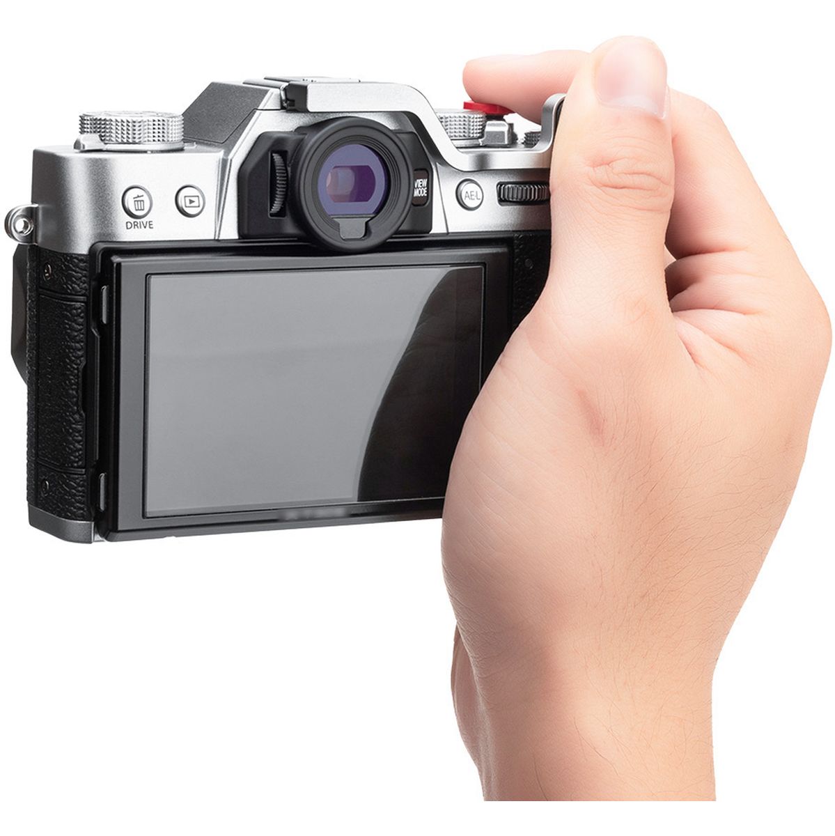 JJC Ta XT30III Silver Thumbs Up Grip