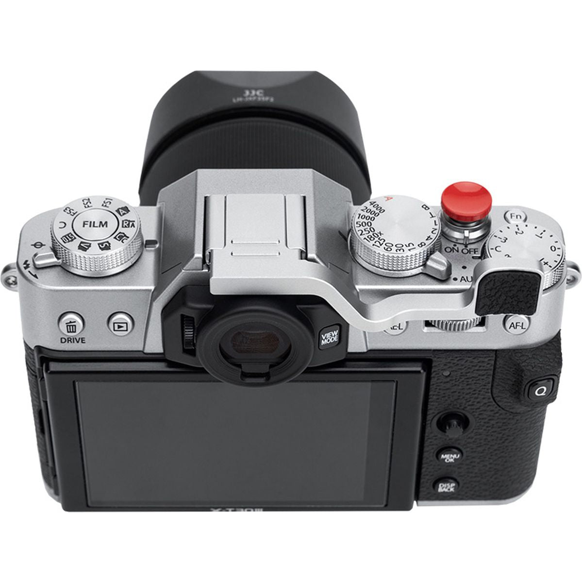 JJC Ta XT30III Silver Thumbs Up Grip
