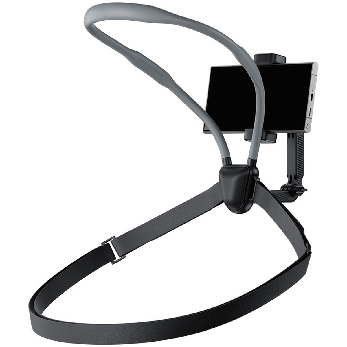 JJC MNM UN1 Black Neck Holder For Phones Action Cameras