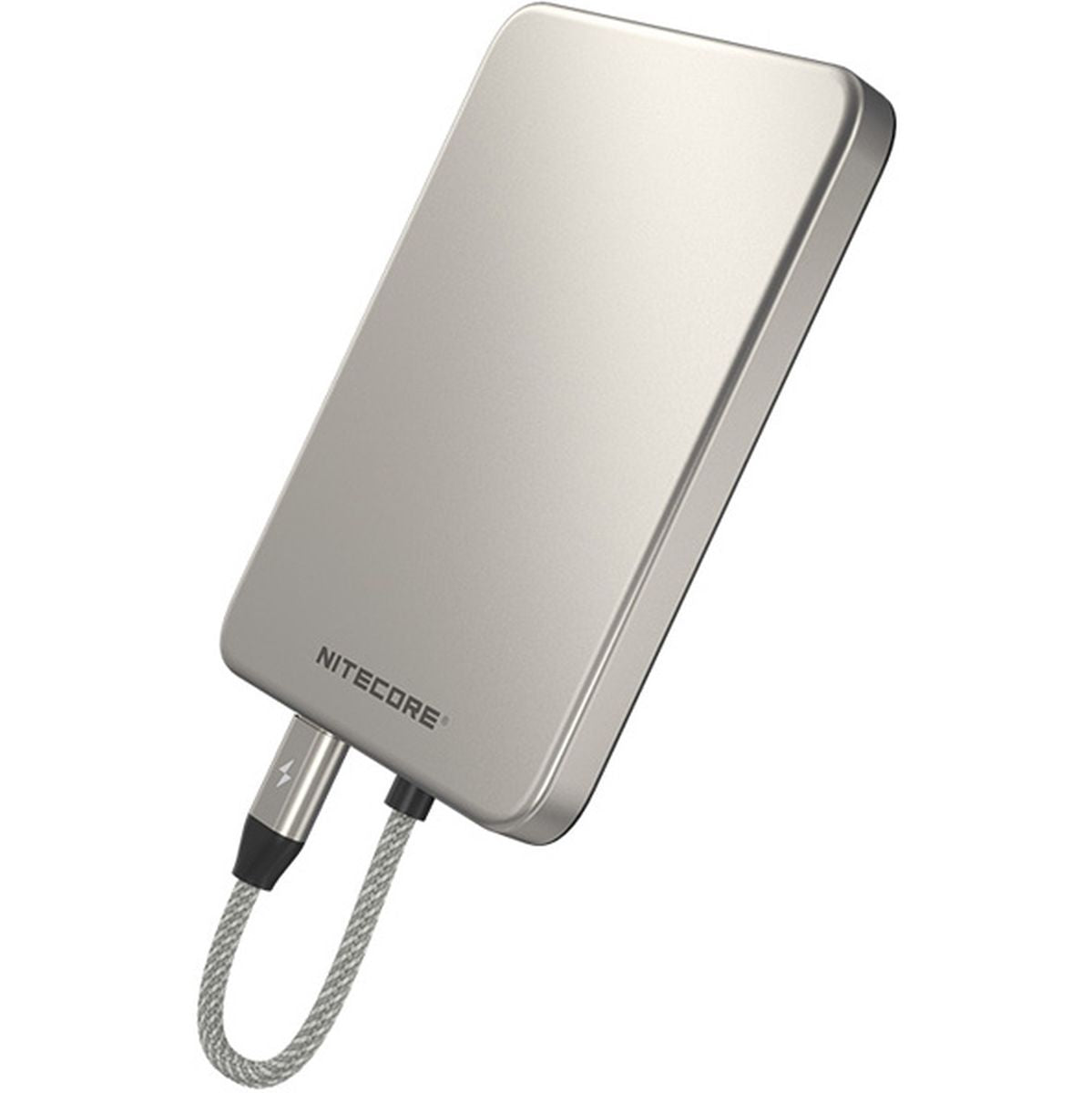 Nitecore Pocket 5 Magnetic Ultra Thin Power Bank Titanium Grey