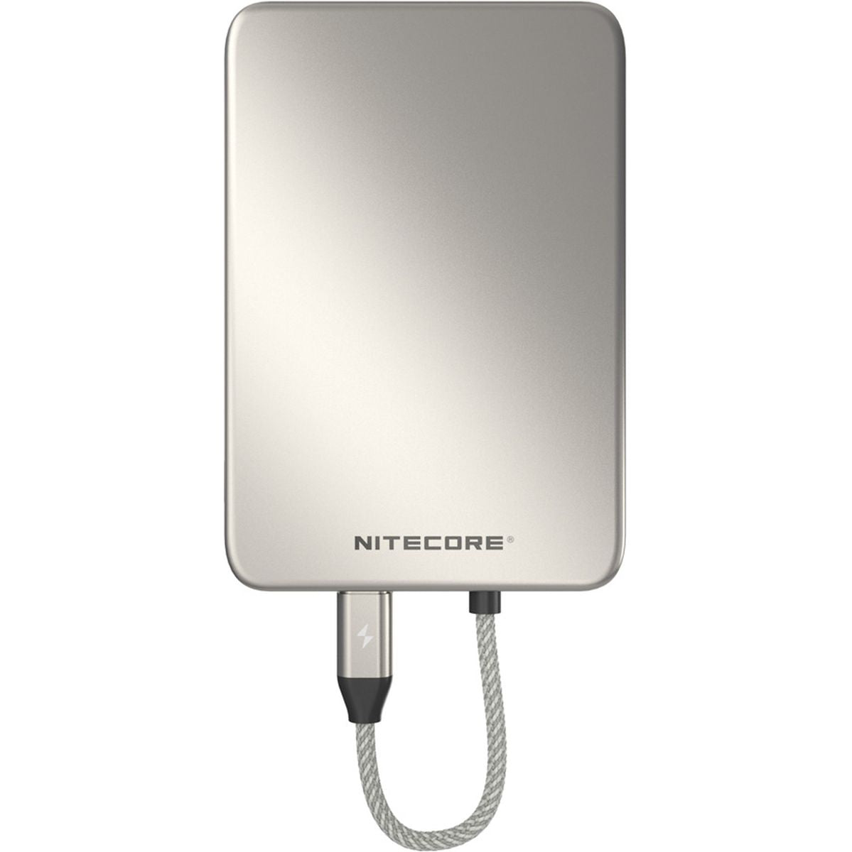 Nitecore Pocket 5 Magnetic Ultra Thin Power Bank Titanium Grey - image 2 of 5