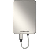 Nitecore Pocket 5 Magnetic Ultra Thin Power Bank Titanium Grey - image 2 of 5