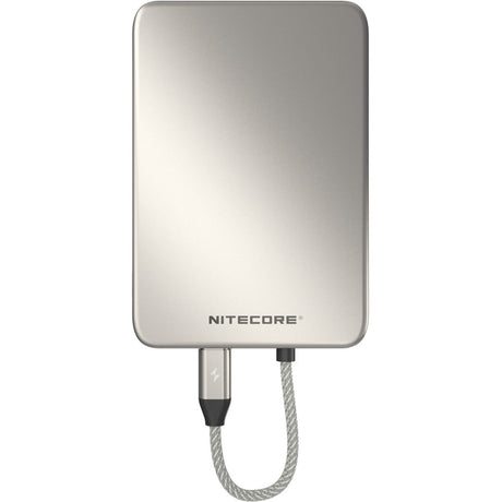 Nitecore Pocket 5 Magnetic Ultra Thin Power Bank Titanium Grey - image 2 of 5