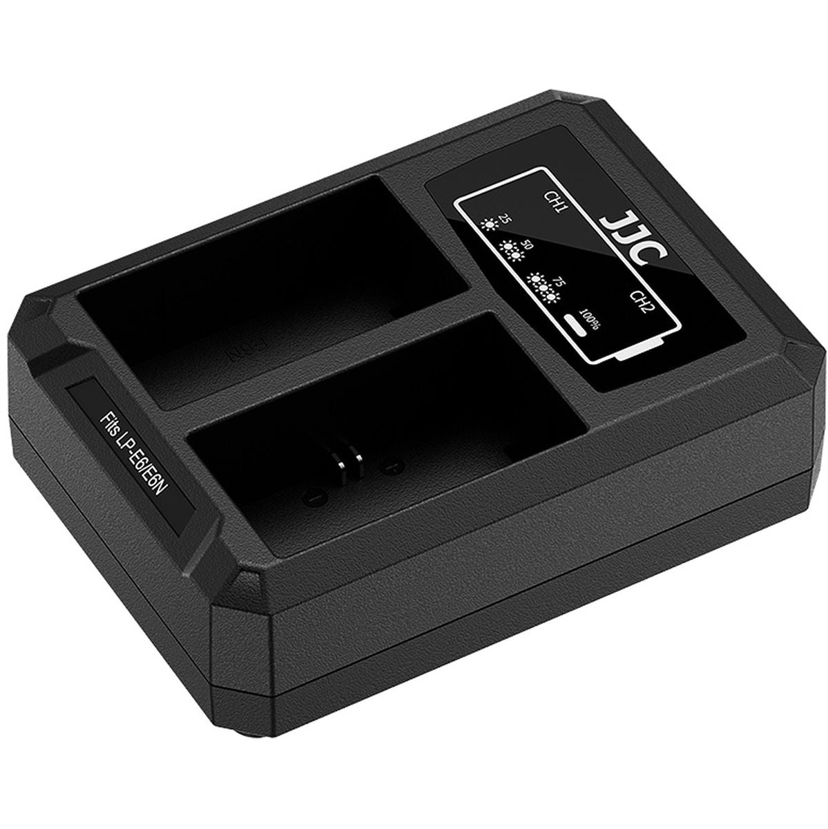 JJC Canon DCH E6TC USB C Dual Battery Charger (For Canon LP E6 / LP E6N Battery) - image 3 of 5
