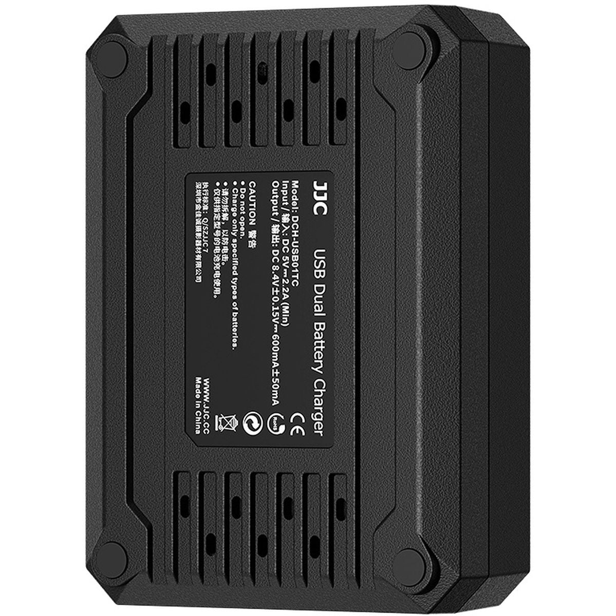 JJC Canon DCH E6TC USB C Dual Battery Charger (For Canon LP E6 / LP E6N Battery) - image 4 of 5