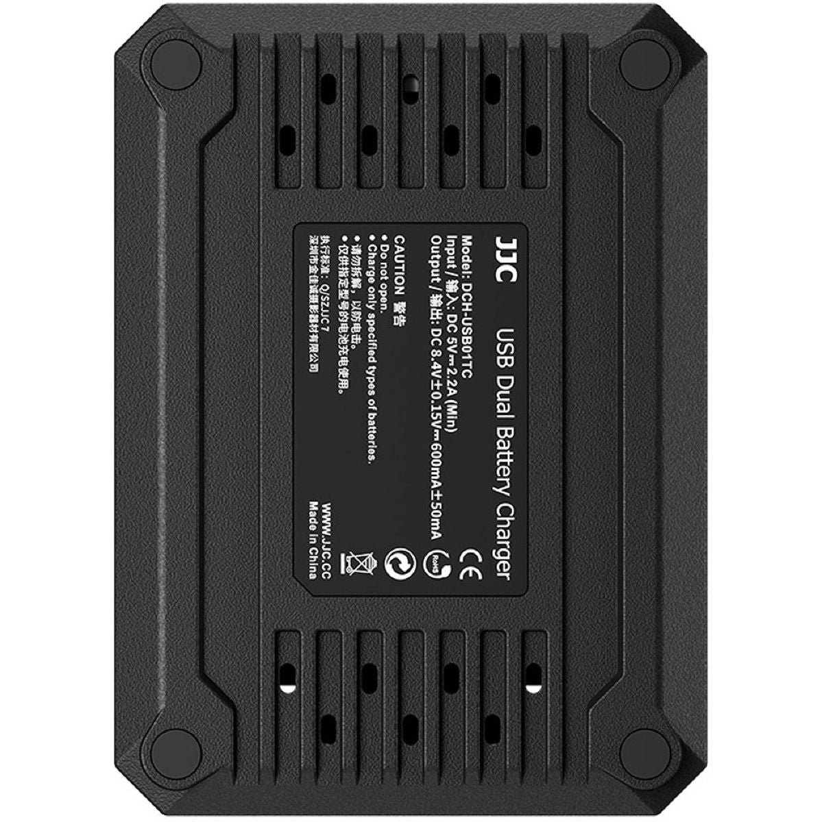 JJC Fuji DCH W126TC USB C Dual Battery Charger (For Fuji NP W126 Battery) - image 2 of 5