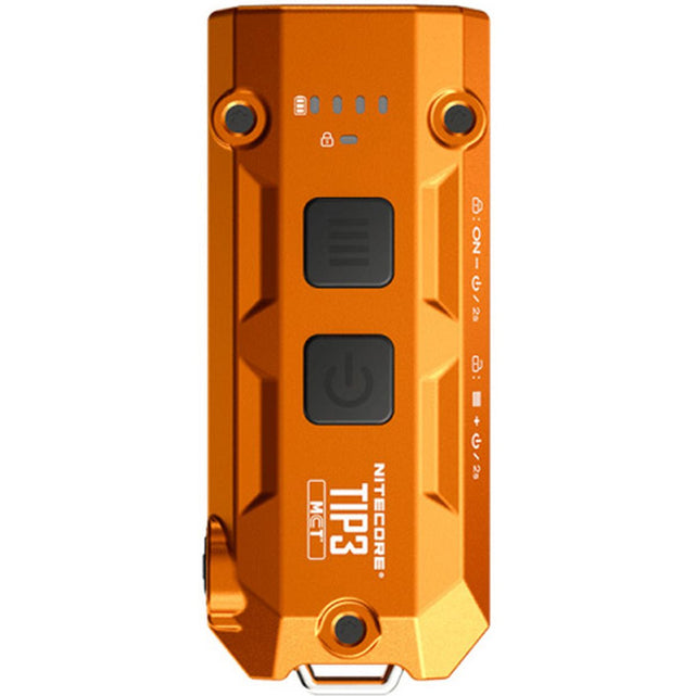 Nitecore TIP3 Keychain Light Alloy Orange
