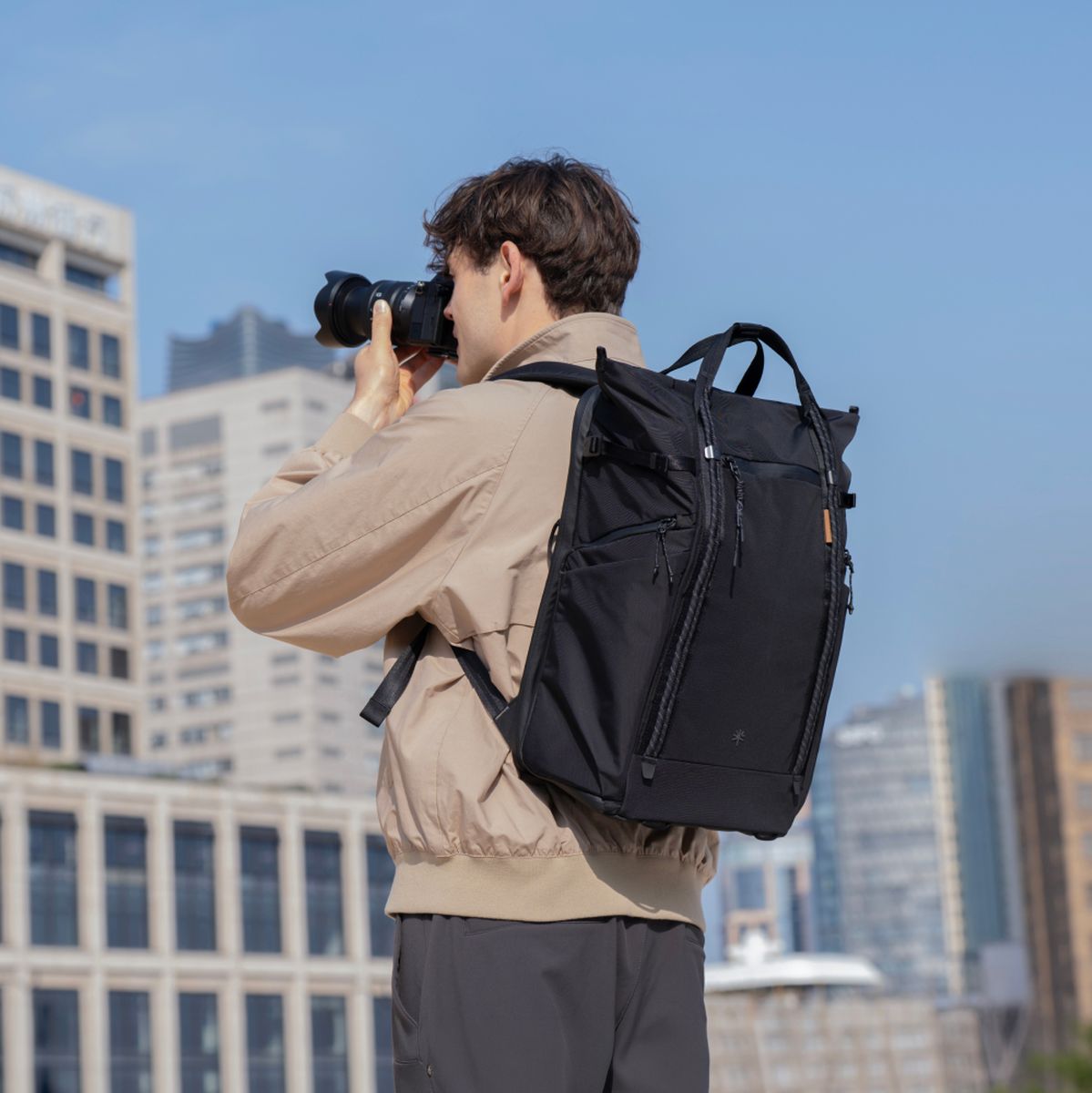 PGYTECH Onego Roamer Tote Backpack 25l (Matte Black) - image 2 of 5