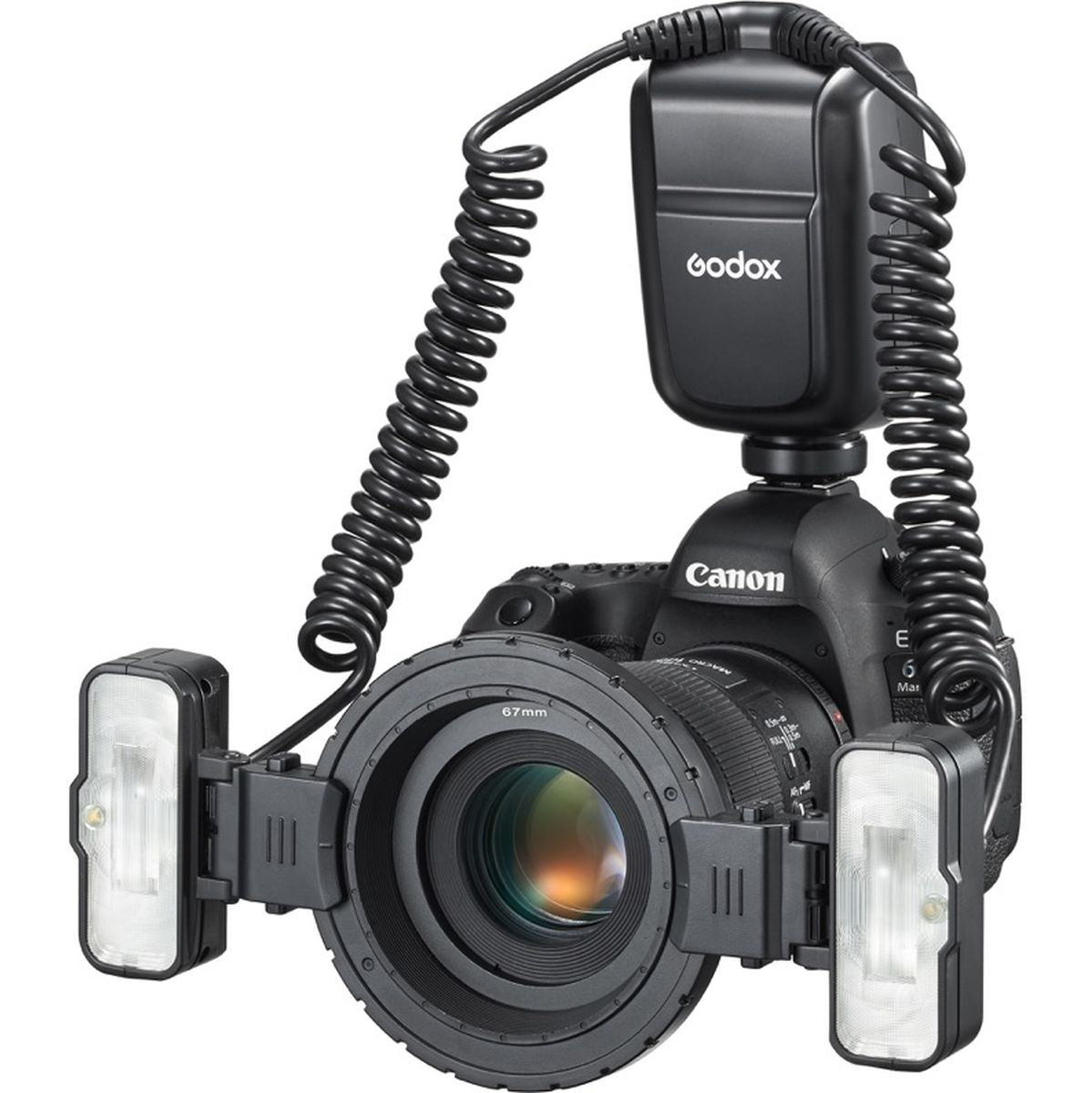 Godox Macro Twin TTL Flash For Canon MF T76C - image 2 of 5