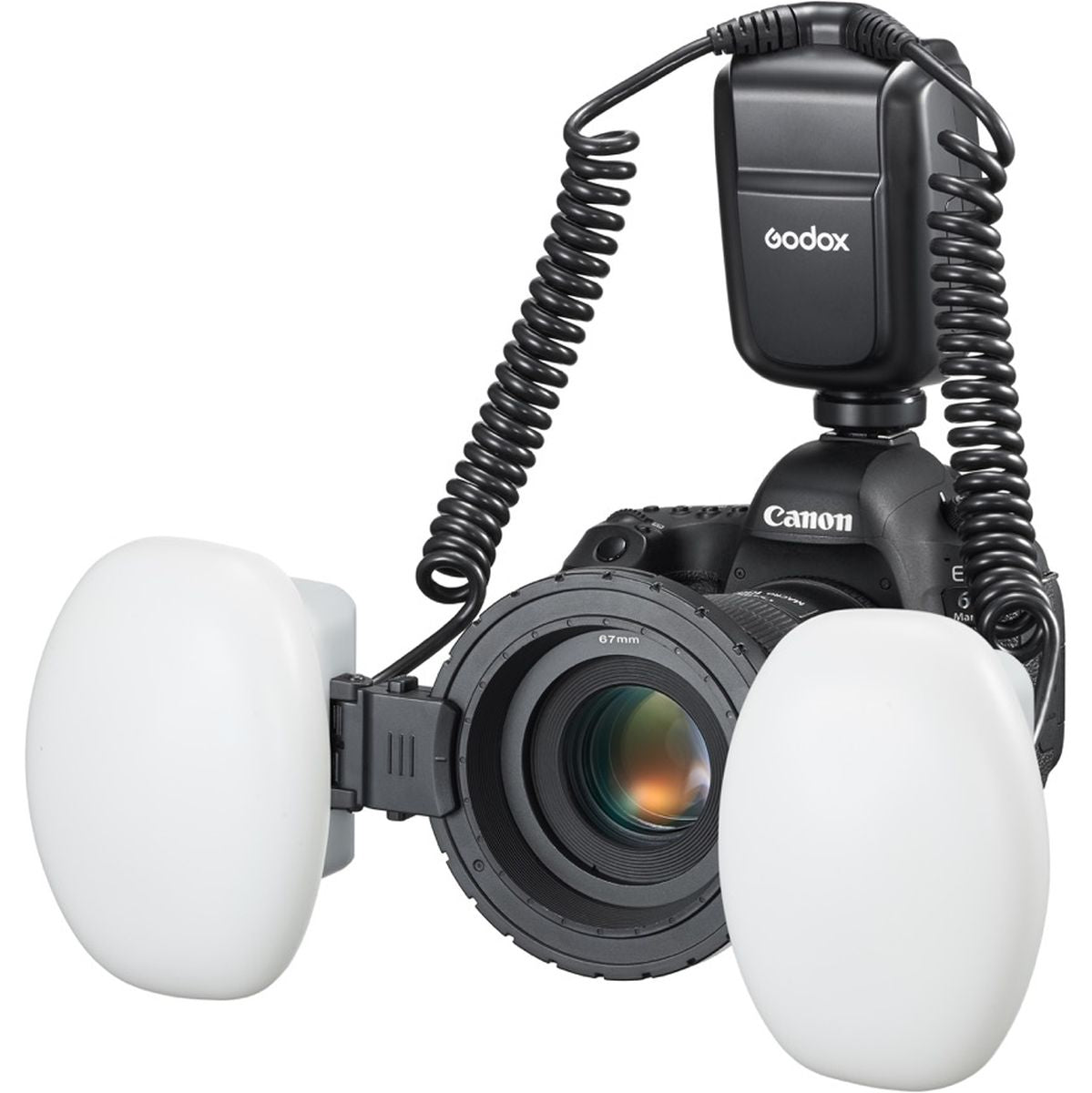 Godox Macro Twin TTL Flash For Canon MF T76C - image 3 of 5