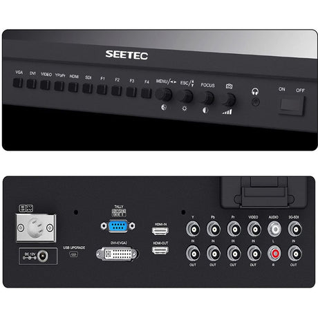 Feelworld Seetec 21.5 inch 3G SDI 4K HDMI Pro LCD Monitor IPS Full HD 1920x1080 - image 4 of 5