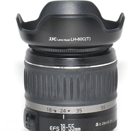 JJC EW-60C (Tulp) Canon Lens Hood - image 3 of 3