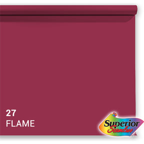 Superior Background Rol Flame (NR 27) 1.35m X 11m