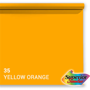 Superior Background Rol Yellow-Orange (NR 35) 1.35m X 11m